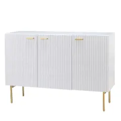 Laconia 47" Buffet Sideboard Cabinet with 3 Doors | KARAT HOME