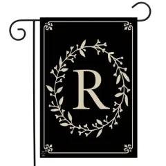 Briarwood Lane Everyday Garden Flag 12x18 For Outdoor Briarwood Lane Classic Monogram Letter R Garden Flag Flags For Outside