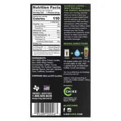 Chike Nutrition High Protein Iced Coffee, Chocolate Caramel, 12 Packets, 1.09 oz (31 g) Each