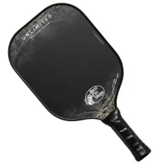 PBPRO 16'' Kanati Camo Carbon Fiber Paddle Wide Body Pickleball Paddle - Black