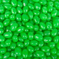 12 Pcs St. Patrick's Day Candy Party Favors Green Jelly Bean Goodie Bags with Stickers