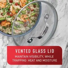 T-fal 12pc Unlimited Platinum Nonstick Cookware Set Gray: Induction Safe, Oven-Safe, Dishwasher-Safe, Stainless Steel Handles