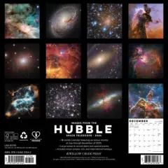 Willow Creek Press 2026 Images from the Hubble Space Telescope Wall Calendar