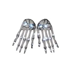 A Holiday Company 3 ft. LED Prelit Posable Skeleton Hands Halloween Decor