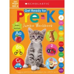 Get Ready for Pre-K Jumbo Workbook: Scholastic Early Learners (Jumbo Workbook) - (Paperback)
