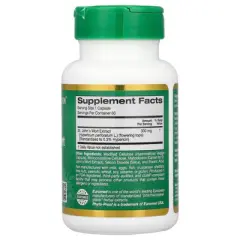 California Gold Nutrition EuroHerbs&trade;, St. John's Wort Extract, Euromed Quality, 300 mg, 60 Veggie Capsules