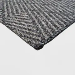 7' x 10' Seagull Stripe Outdoor Rug Gray - Project 62&trade;