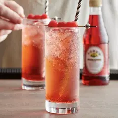 Rose&rsquo;s Grenadine Syrup 1 Liter Bottle, | Perfect for Cocktails, Beverages, and Mixers