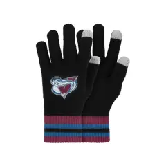 NHL Colorado Avalanche Nightwave Big Logo Knit Glove