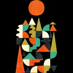 Junior's Design By Humans Unfinished Landscape By radiomode T-Shirt