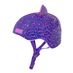 Krash! Youth Leopard Kitty Helmet - Purple