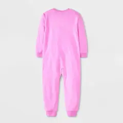Toddler Girls' Care Bears Long Sleeve Blanket Sleeper Halloween Footed Pajama - White