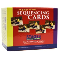 Stages Learning Materials Language Builder Picture Cards, Sequencing Cards