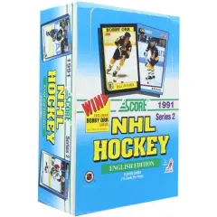 Score NHL 1991-92 Score Hockey Series 2 Wax Box