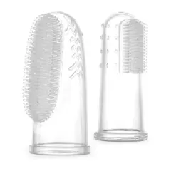 Haakaa Silicone Finger Toothbrush Set 2pcs