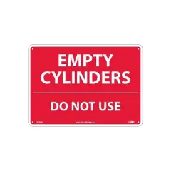 National Marker Empty Cylinders Do Not Use 10X14 .040 Aluminum M746AB