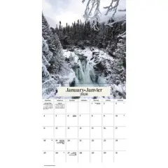 Trends International 2026 Quebec Bilingual French 12"x12" Wall Calendar