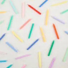 Meri Meri Rainbow Twisted Mini Candles (Pack of 50)