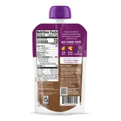 Happy Baby Organics Clearly Crafted Stage 2 Pears, Squash & Blackberries - 4oz