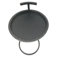 Katrine Camden Side Table Black Gold - Jamesdar