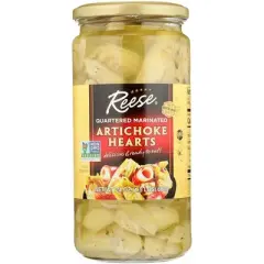 Reese Quartered Marinated Artichoke Hearts - 12 pack, 24 oz