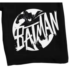 Batman Spotlight Men's Black Sleep Pajama Shorts