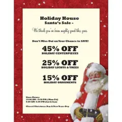 Great Papers Holiday Stationery Jolly St Nick 80/Count (2013266)