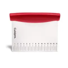 Cuisipro Dough Cutter & Scraper, Red