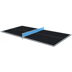 YONWAY 8ft Mid-Size Ping Pong Conversion Top, Foldable & Portable Table Tennis Table Top for Indoor Games