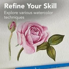 Canson XL Series Watercolor Sheet Bulk Pack, Midweight White Paper, 100 Sheet, 9x12 inch, 1 Count