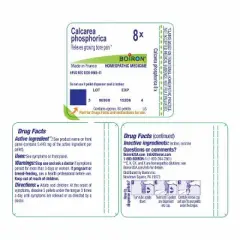 Calcarea Phosphorica 8X by Boiron Homeopathic Single Medicine For Children  -  80 Pellet