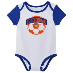 MLS FC Cincinnati Infant Boys' 3pk Bodysuit