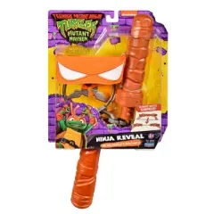 Teenage Mutant Ninja Turtles: Mutant Mayhem Ninja Reveal Michelangelos' Nunchaku and Role Play Set