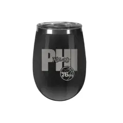 NBA Philadelphia 76ers 10oz Onyx Wine Tumbler