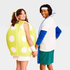Adult Pickleball and Paddle Halloween Couples Humor Costume Apparel Top - Hyde and EEK! Boutique&trade; One Size Fits Most