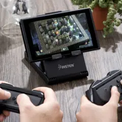 Insten Compact Playstand & Holder for Nintendo Switch Console - Adjustable, Foldable & Anti-slip Accessories