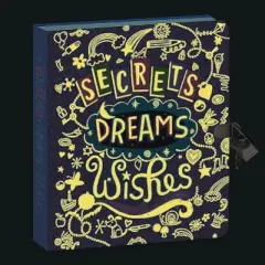 MindWare Peaceable Kingdom Secrets Dreams Wishes Diary - Stationery
