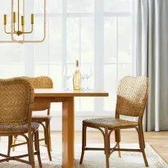 Interlaken Rattan with Woven Seat and Back Dining Chair - Threshold&trade; designed with Studio McGee