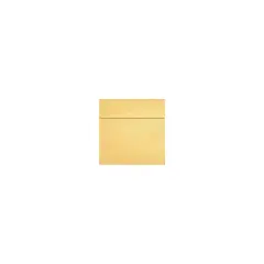LUX 6 1/4 x 6 1/4 Square Envelopes 50/Box Gold Metallic (8530-07-50)