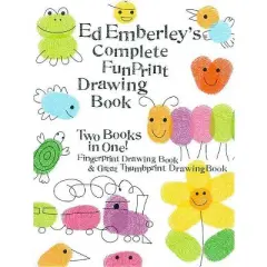 Ed Emberley's Complete Funprint Drawing Book - (Paperback)