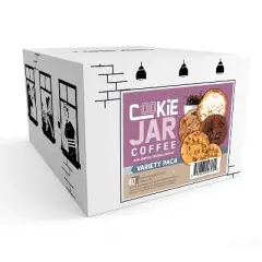 Cookie Jar Flavored Coffee Pods,  2.0 Keurig K-Cup Compatible,Variety Pack, 40 Count