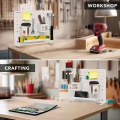 Mount-It! Clamp-on Pegboard Organizer