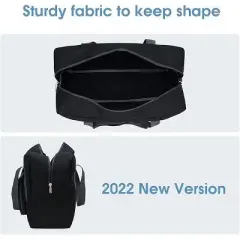 Narwey For Spirit Airlines Foldable Travel Duffel Bag Tote Carry on Luggage for Women and Girls