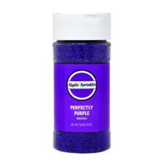Mystic Sprinkles Perfectly Purple Nonpareils 3.8oz Bottle