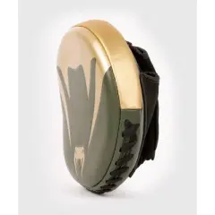 Venum Pro Boxing Mini Curved Punch Mitts - Khaki/Gold