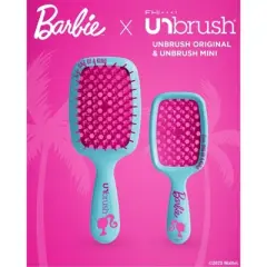 Unbrush Barbie Duo Set Regular & Mini Brush