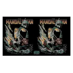 Star Wars The Mandalorian Retro Logo Stainless Steel Water Bottle