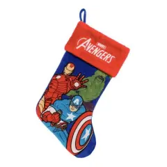 Marvel Avengers Applique Holiday Stocking 20"