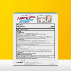 Aspercreme 4% Lidocaine Odor Free Pain Relief Patch - 5ct