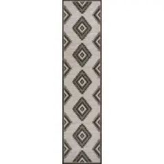 Lior Geometric Moroccan Diamond Indoor/Outdoor Area Rug - JONATHAN Y
